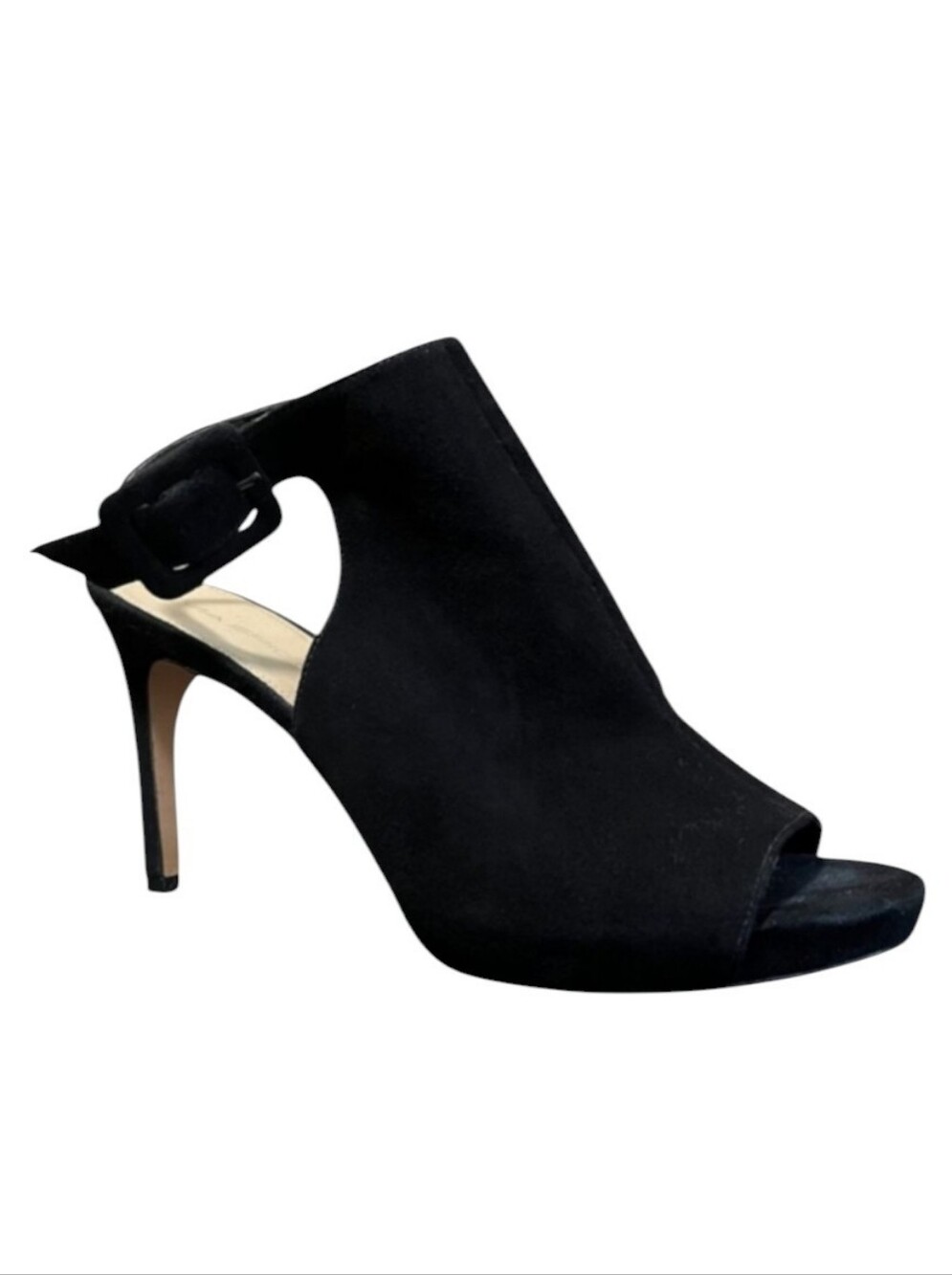 SALE 🛒 Via Spiga Nino Peep Toe Heels | Ankle Strap | Leather